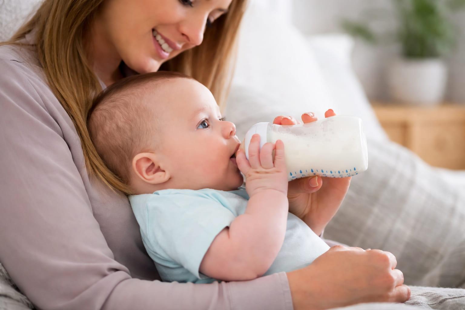 como destetar a un bebe